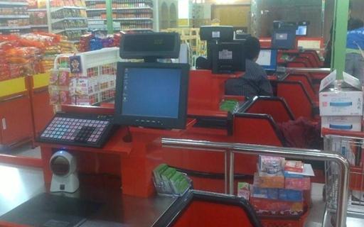 商場(chǎng)專用pos機(jī)收銀臺(tái)